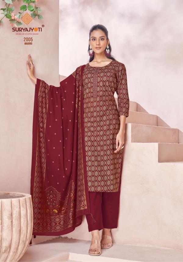 Suryajyoti Pariza Vol-2 – Kurti Pant With Dupatta